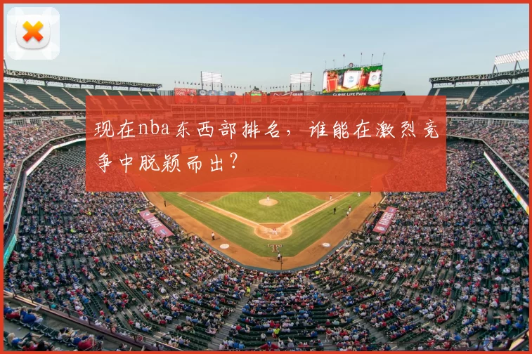 现在nba东西部排名,谁能在激烈竞争中脱颖而出?