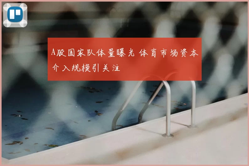 A股国家队体量曝光 体育市场资本介入规模引关注